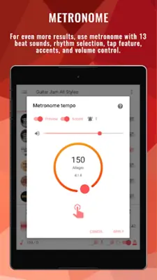 Backing Tracks Guitar Jam Ulti android App screenshot 3