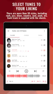 Backing Tracks Guitar Jam Ulti android App screenshot 7